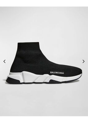 Balenciaga Black Knit Sock Sneaker